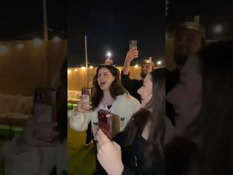 رقص المشاهير في حفل تخرج مصطفى لانا ولين 