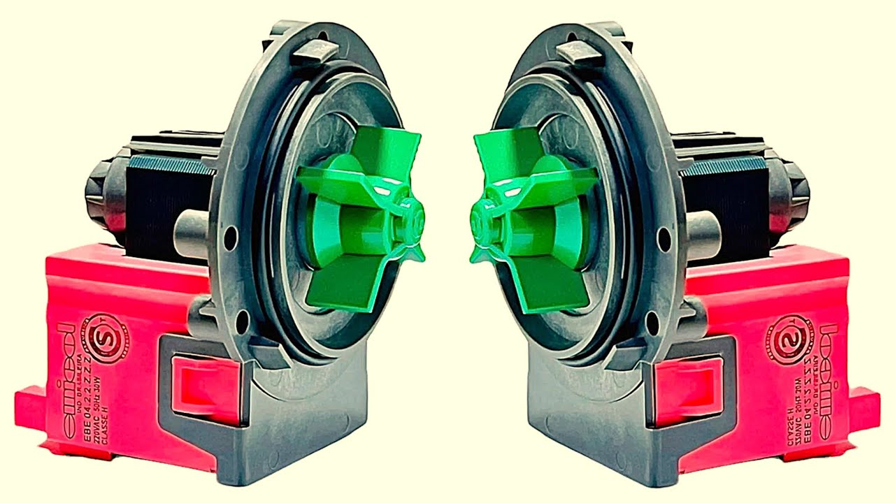 GENERADOR ELECTRICO CASERO CON BOMBA DE AGUA DE LAVADORA/LAVARROPAS Recalibrando