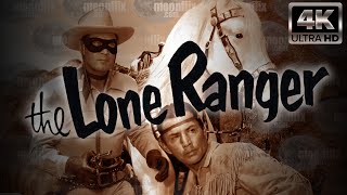 THE LONE RANGER (S1:E5) Rustlers Hideout | Black & White | 4K Ultra HD