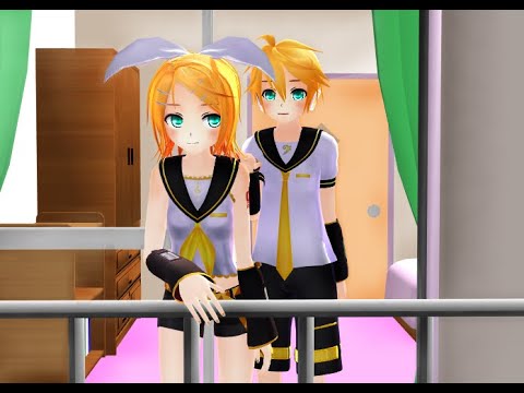 MMD] Rin x Len ''Una Noche'' - YouTube