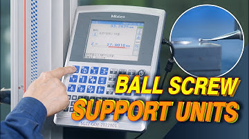 How factories produce high-precision support units for ball screws?#automation#production #screw