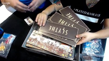 LIVE UNBOXING: Scythe & Invaders From Afar Expansion