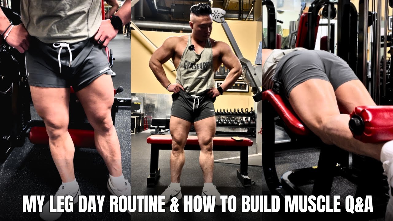 My Leg Day Routine | How To Build Muscle Q&A - YouTube