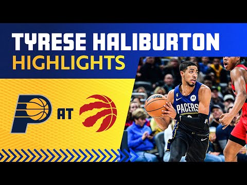 Tyrese Haliburton Season-High 15 Assists | Indiana Pacers vs. Toronto Raptors