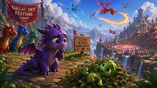 Bedtime Story for Kids | The Dragon Who Was Afraid to Fly | Calming 5 Minute Children’s Story