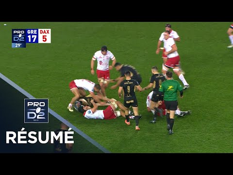 PRO D2 Saison 2025 2026 J15 Résumé FC Grenoble Rugby US Dax 