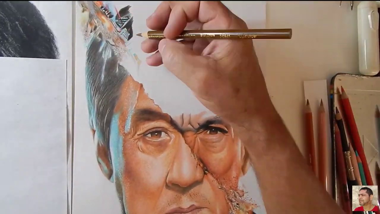 Drawing Jackie Chan, desenhando, dibujando... - YouTube
