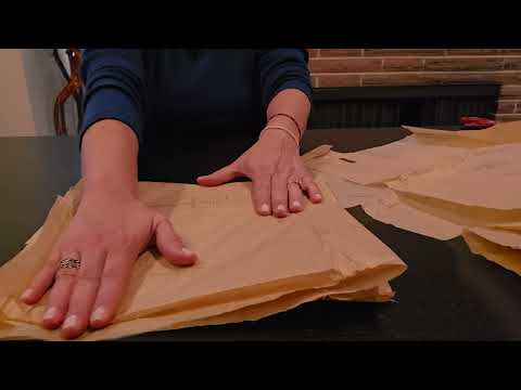 Paper Pattern Play from the Early 90s | Retro ASMR