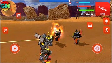 Royal Robots Battleground #2 New Game | by Naxeex Corp | Android GamePlay FHD