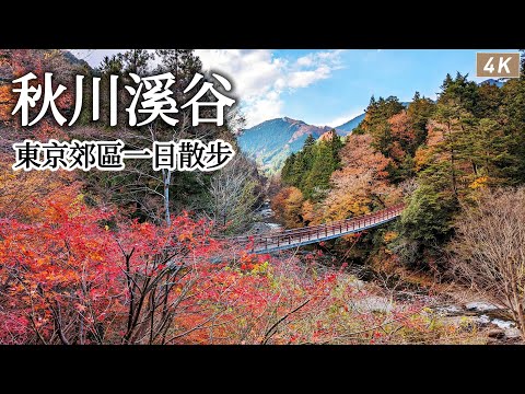 秋川溪谷｜東京郊區一日散步🐾壯麗溪谷美景與田園風光、釜飯&漢堡排&壽司&天婦羅&可樂餅！無雷日式美食吃整天太幸福了｜日本旅遊、日本旅行、Satori日本生活