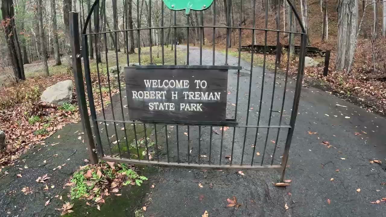 Robert H. Treman State Park | Lower Falls | GoPro FPV Hike (TimeWarp)
