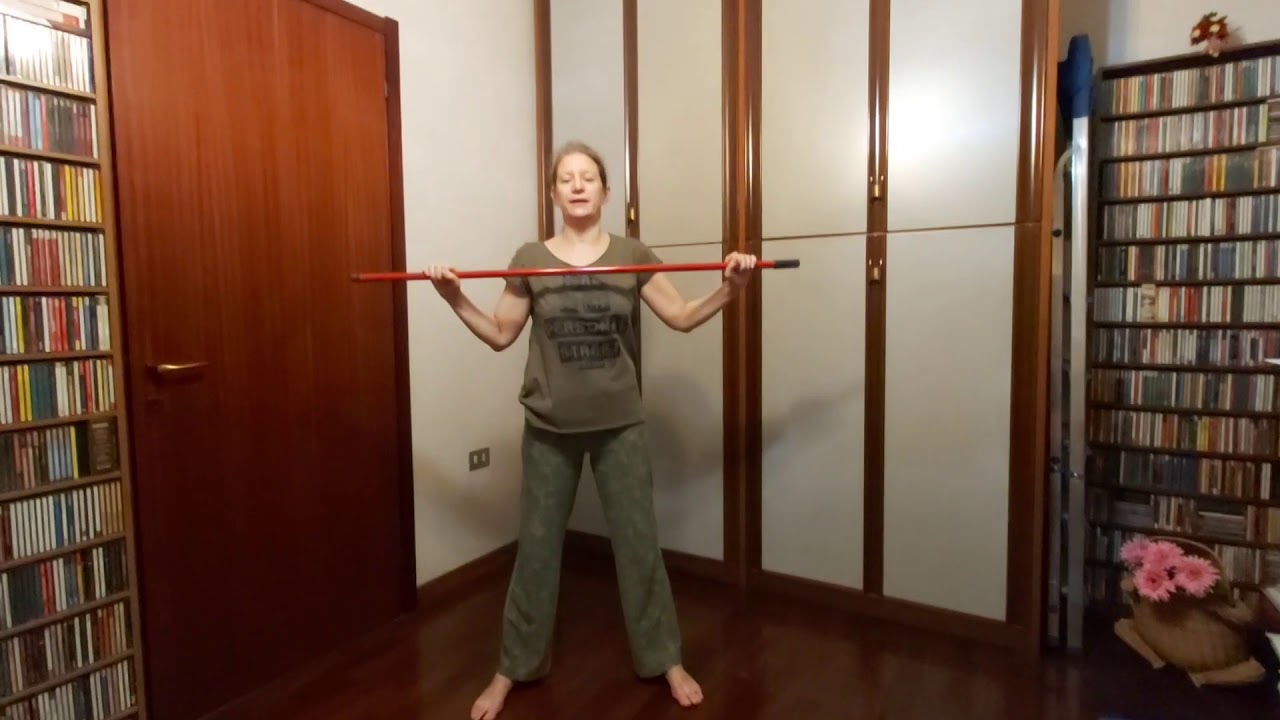 GINNASTICA DOLCE: lezione completa con bastone