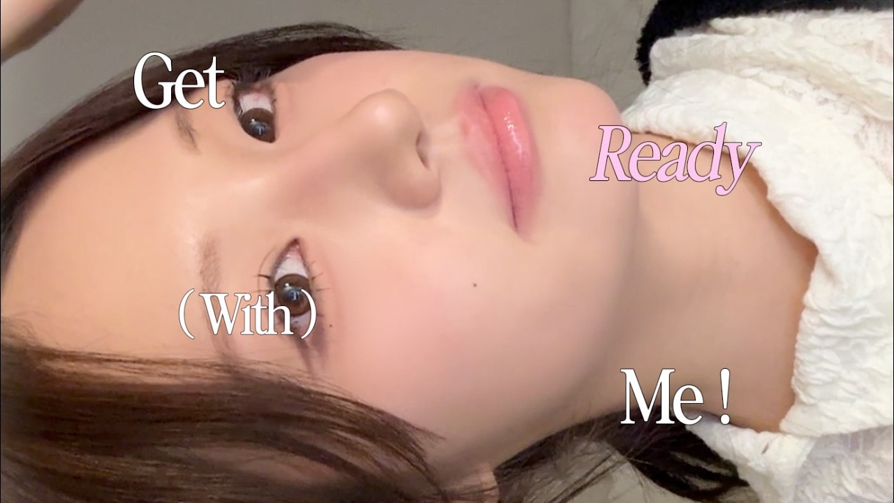 GRWM) 새로 바뀐 추구미...🎀 핑크 데일리 메이크업