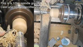 Woodturning small box Tournage sur bois petite boite by Pierre Lussier 1,136 views 2 years ago 13 minutes, 41 seconds