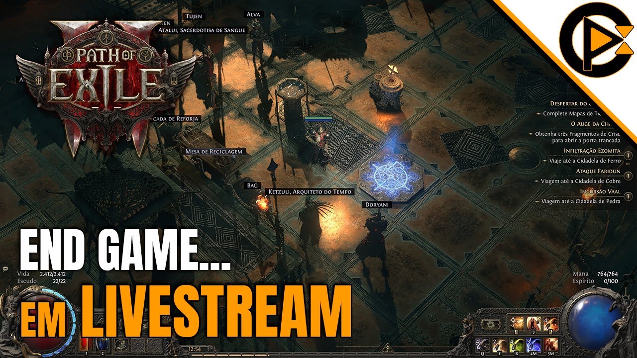 Retangle Merc Path Jogando mapas (Merc) - Path of Exile 2 #13 - Live 2K - YouTube