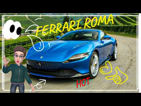 Ferrari Roma : Sexy car 🔥 / ferrari roma engine sound