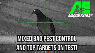 Airgun Extra | Hunting with the Weihrauch HW100 X | Hikmicro Alpex Pro and the best airgun targets