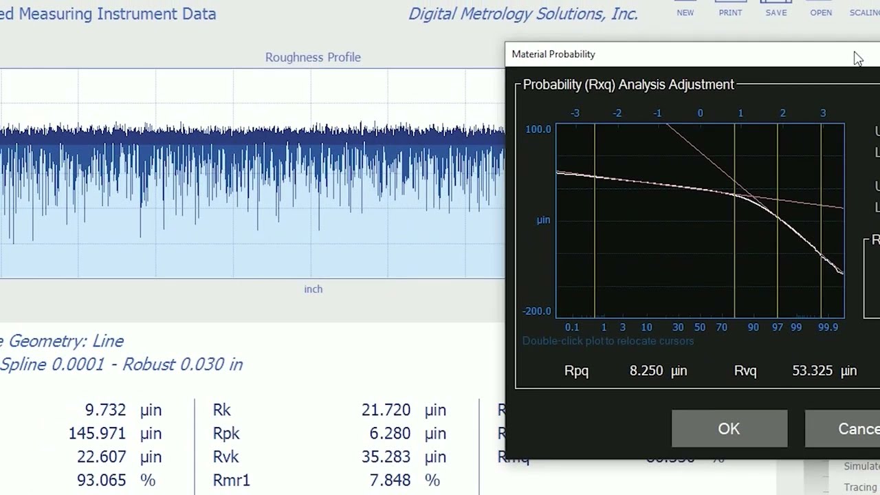 TraceBoss Roughness Tester Software- Configuration and Features