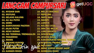 KUMPULAN LANGGAM CAMPURSARI TERBARU 2021 | NYIDAM SARI, WUYUNG