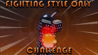 [GPO] Fighting Style Only Challenge in BR!