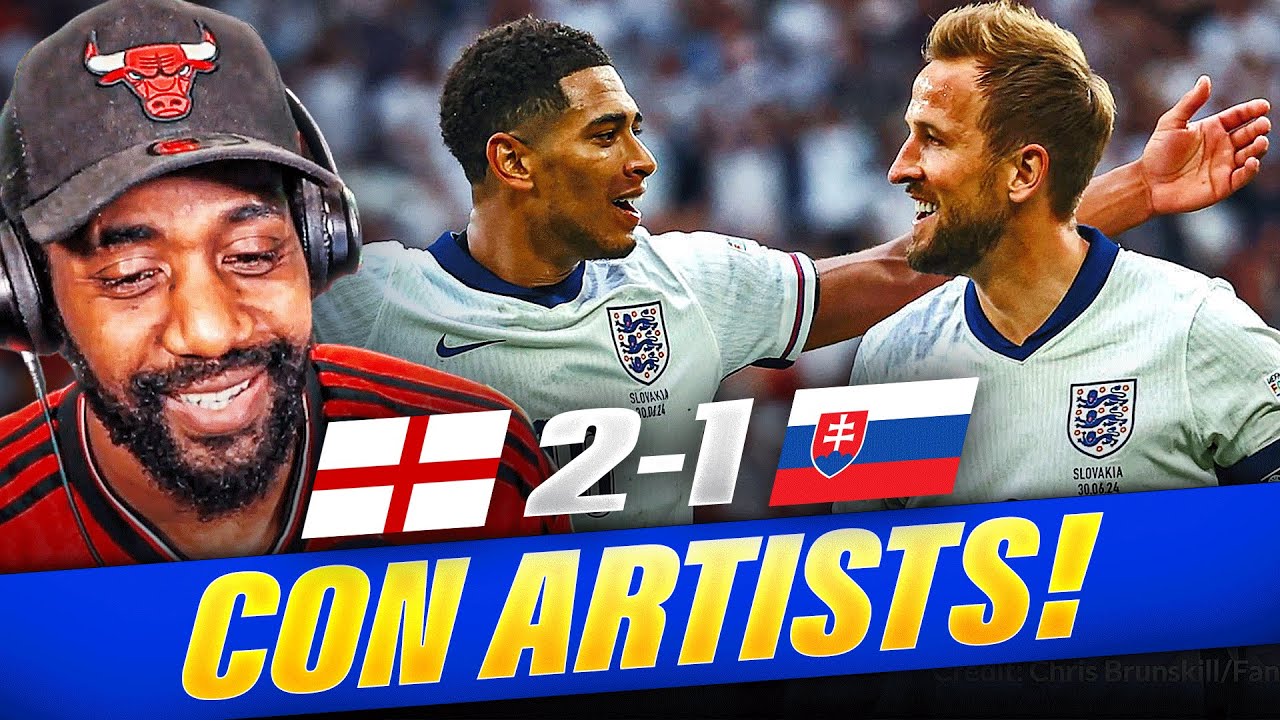 CON ARTISTS: THIS ENGLAND TEAM CAN'T KEEP CHEATING DEATH | England vs. Slovakia | MATCH REACTION