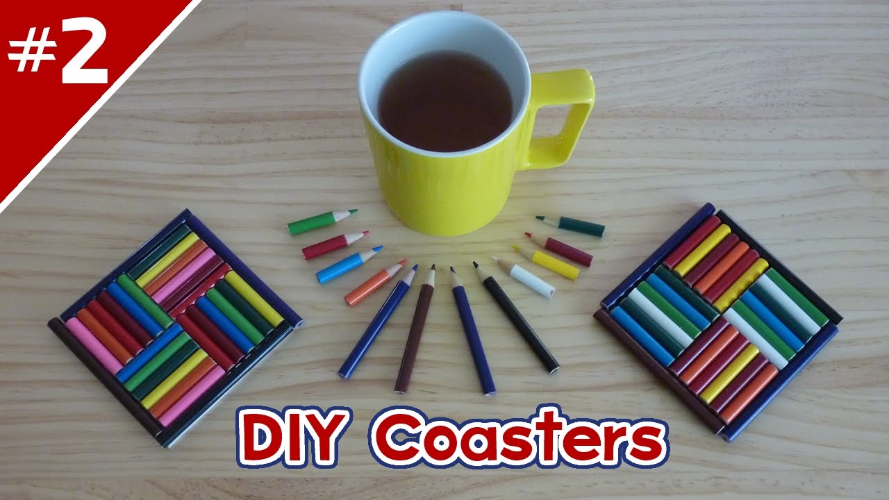 diy-colored-pencil-coasters-part-2-of-2-youtube
