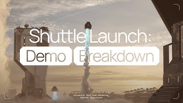 ZibraVDB Path Tracer: Shuttle Launch Demo Tutorial
