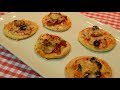 Cómo hacer mini pizzas con masa casera