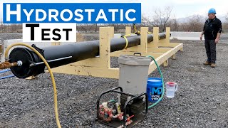 How to Conduct a Hydrostatic Test on Ductile Iron Pipe