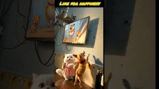 They Found a Dog &amp; Cat Show on TV 😂🐶🐱