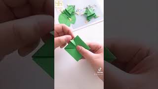 طريقه عمل ضفدع متحرك حقيقي من الورق screenshot 3