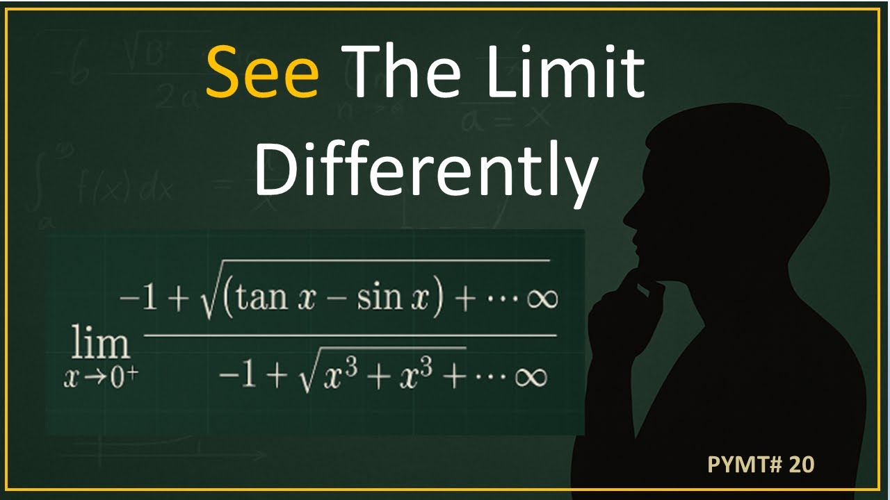 Infinity Problems Limit as x → 0⁺ with Infinity Inside Infinity! Problem You Must Try-20 ...