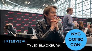 Nycc 2019: interview with 'roswell, new mexico's' tyler blackburn