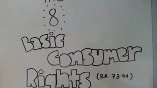 Crash Doodles: 8 Basic Consumer Rights (PH RA 7394)