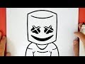 HOW TO DRAW MARSHMELLO