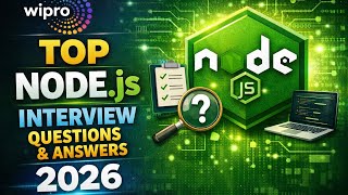 Top Node.js Interview Questions & Answers #nodejs #reactjs #javascript #wipro