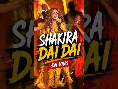 Shakira sorprendió cantando DAI DAI en vivo!