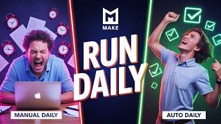Run Scenarios Daily In Make [Shortcut]