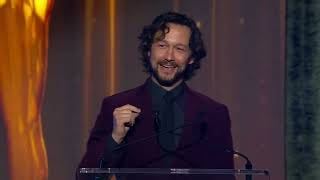 Joseph Gordon-Levitt presents Filmmaking Achievement Award to Rian Johnson | 2023 HCA Film Awards