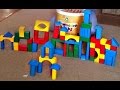 How to make a Castle with colour wooden Building Blocks Kids Having Fun How to make a Castle with colour wooden Building Blocks Kids Having Fun