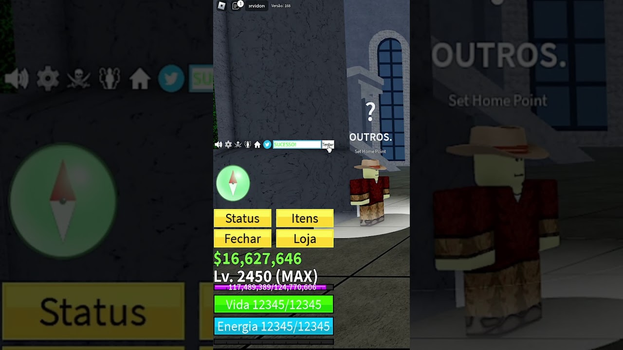 NOVO CODIGO Reset Status BLOX FRUITS #roblox #shorts 