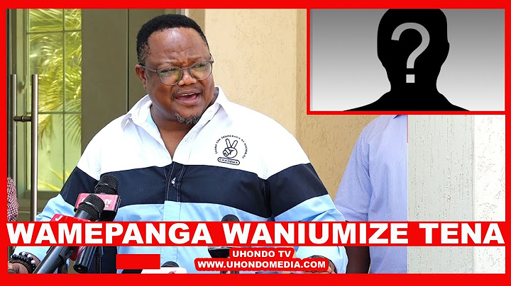 SIYO SIRI TENA, LISSU AFUNGUKA KILA KITU "WASIOJULIKANA WAMEPANGA WANIUMIZE WAMSINGIZIE MBOWE"