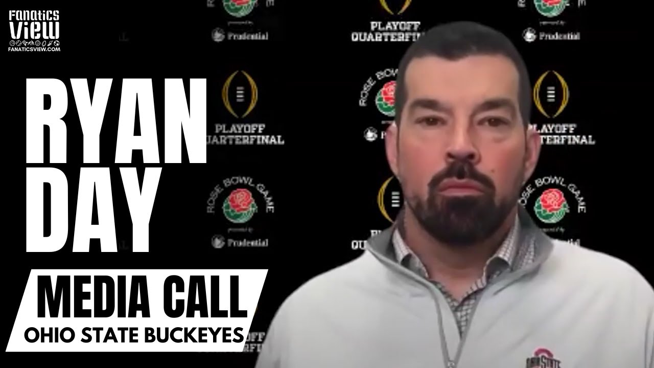WATCH: Ryan Day Discusses Ohio State's Impressive CFP Win vs. Tennessee, CFP Matchup vs. Oregon Ducks