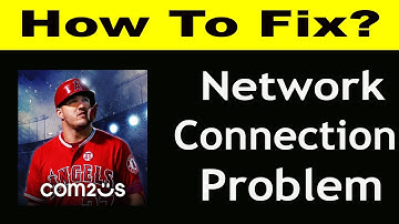 How To Fix MLB 9 Innings 22 App Network Connection Problem | MLB 9 Innings 22 No Internet Error