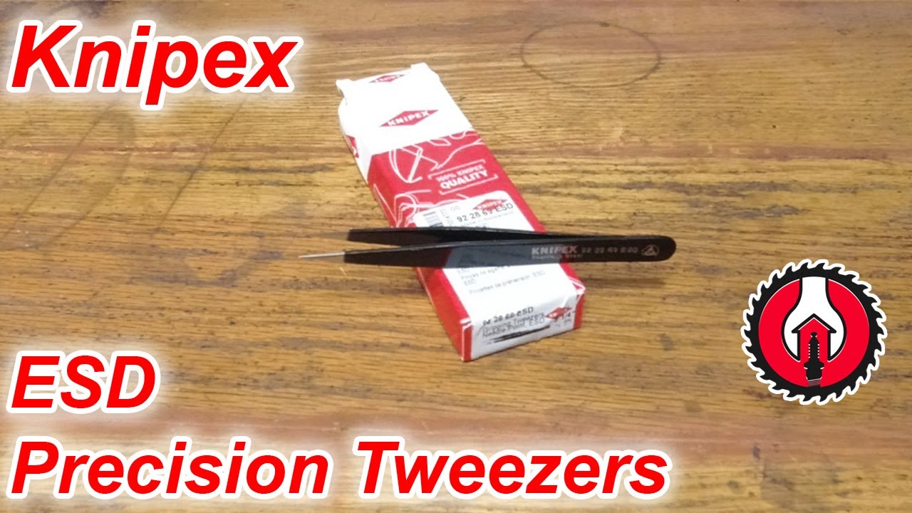 Knipex ESD Precision Tweezers YouTube