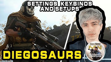 Diegosaurs Call Of Duty Modern Warfare Settings, Keybinds and Setup March 2020 Update