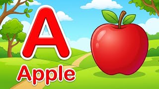 A for Apple B for Ball । ABCD Learning for Kids | English Alphabet Letters | A to Z Learning
