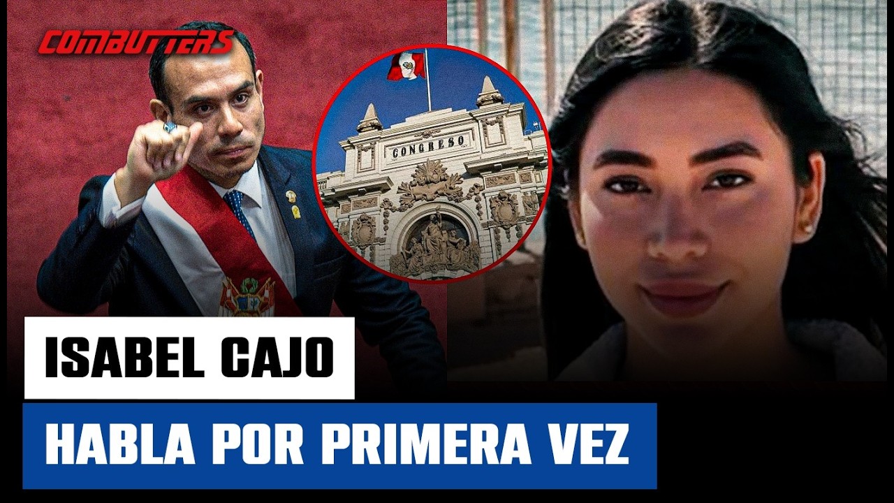 Isabel Cajo se pronuncia en Combutters sobre acusaciones de presunta red ilegal en el Congreso