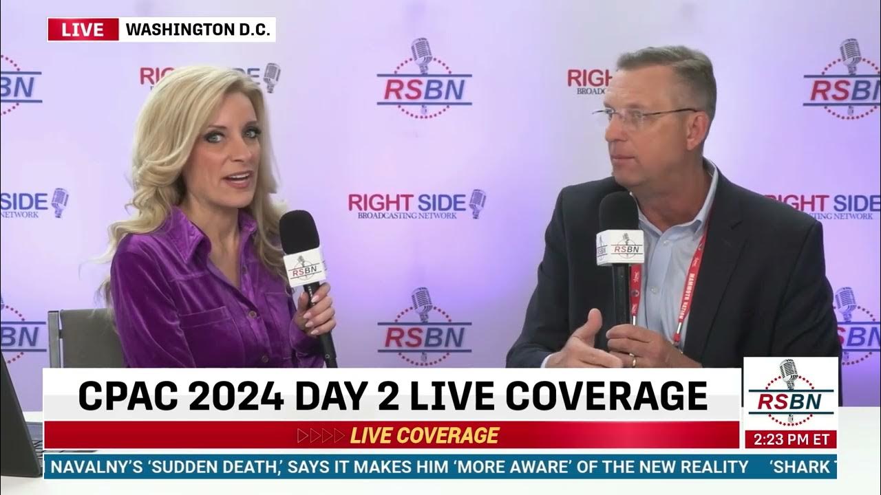 RSBN Interviews Doug Collins at CPAC 2024 2/23/24 YouTube