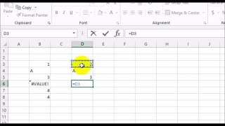 How to avoid #Value error in Microsoft Excel